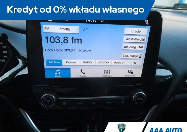 Ford Fiesta cena 49000 przebieg: 61217, rok produkcji 2017 z Krapkowice małe 191